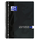 Collegeblk Oxf School A4 rt 10mm 23g 160pag ass - afbeelding 4