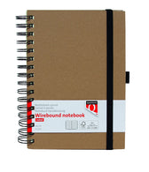 Notitieboek Quantore A5 sp lijn 192blz 80gr kraft