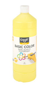 Plakkaatverf Creall basic lichtgeel 1000ml - afbeelding 4