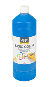 Plakkaatverf Creall basic blauw 1000ml - afbeelding 4