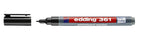 Whiteboardmarker edding 361 rond 1mm zwart - afbeelding 2