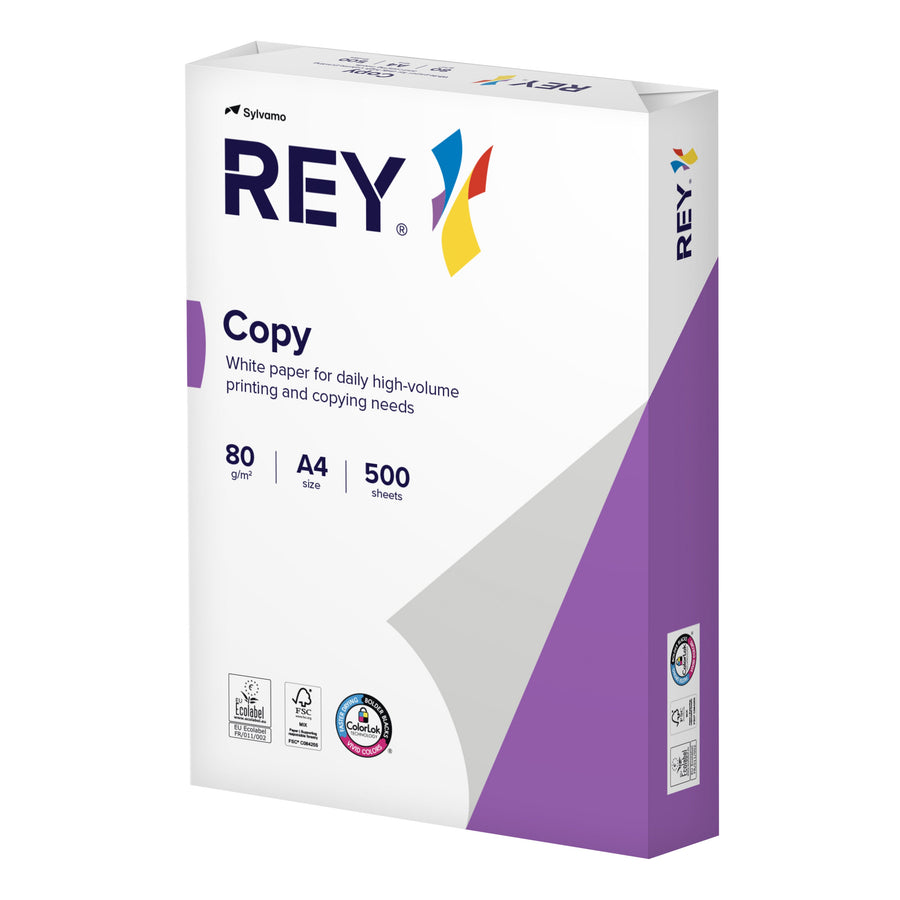 Kopieerpapier Rey Copy A4 80gr wit