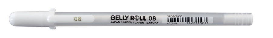 Gelschrijver Sakura Gelly Roll Classic 08 wit