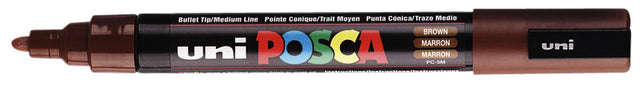 Paintmarker Uni POSCA PC5M M bruin