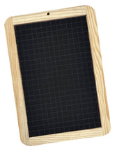 Krijtbord Giotto houten frame 180x260mm geruit