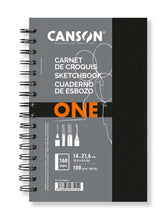 Schetsboek Canson Art Book One 100gr 140x216mm wit