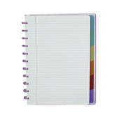 Schrift Atoma A4+ lijn 120blz 90gr PP transp ass - afbeelding 7