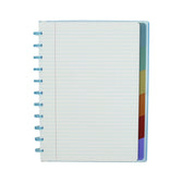 Schrift Atoma A4+ lijn 120blz 90gr PP transp ass - afbeelding 9