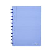Schrift Atoma A4 lijn 144blz 90gr PP transp ass - afbeelding 6