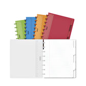 Schrift Adoc A5 ruit 4x8mm 144pag 90gr 5 tabbladen