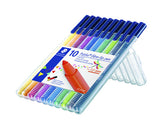 Kleurstift Staedtler 323 triplus color 10 st ass - afbeelding 2