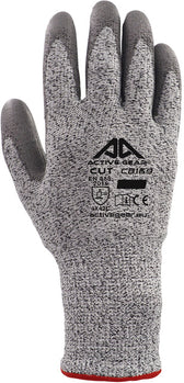 Handschoen ActiveGear snijbestendig grijs 8 M