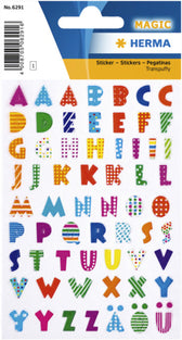 Etiket HERMA 6291 kleurrijke letters stone - afbeelding 3