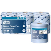 Poetspapier Tork M2 Advanced 2laags 158m blauw