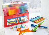 Kleurstift Faber-Castell Connector 80st cadeauset - afbeelding 7