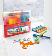 Kleurstift Faber-Castell Connector 60st koffer - afbeelding 8