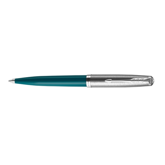 Balpen Parker 51 CT M groenblauw