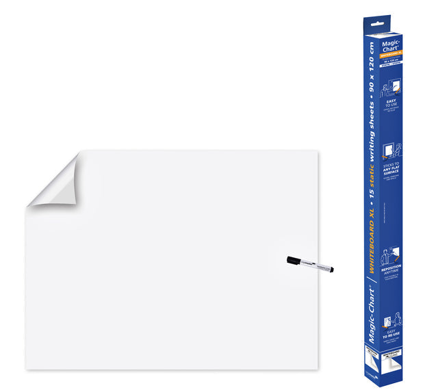 Magic Chart Legamaster whiteb XL 90x120cm wt 15v