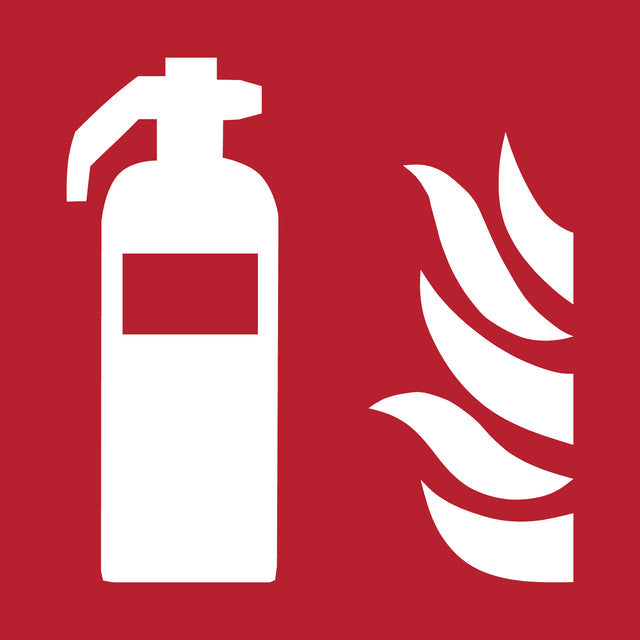 Pictogram Djois Brandblusser 200x200mm rd
