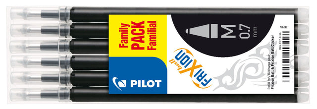 Rollerpenvulling PILOT friXion BLS-FR7 M zwart