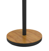 Vloerlamp Unilux Baly led bamboe zwart - afbeelding 4