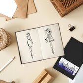 Dummyboek Oxford A4 96 vel zwart - afbeelding 9