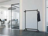 Garderoberek MAUL Samba mobiel 115cm zwart - afbeelding 6