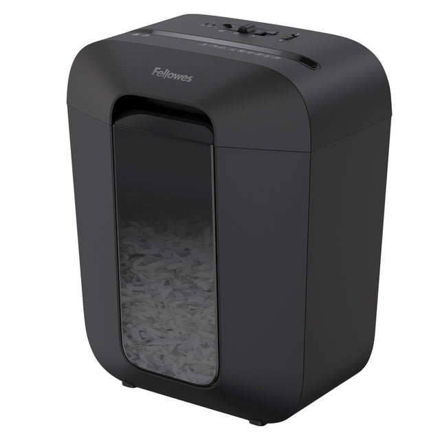 Papiervernietiger Fellowes LX45 4x37mm zwart