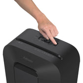 Papiervernietiger Fellowes LX45 4x37mm zwart - afbeelding 6