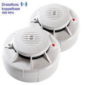 Rookmelder Fito optisch 3V batterij draadloos - afbeelding 4