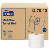Toiletpapier Tork T6 Universal 1laags 135m wit