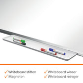 Whiteboard Nobo Premium Plus 90x120cm staal - afbeelding 6