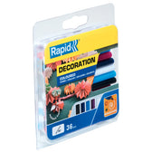 Lijmpatroon Rapid 7mm 5 kleuren assorti - afbeelding 3