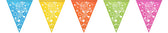 Vlaggenlijn Haza colorful 6m