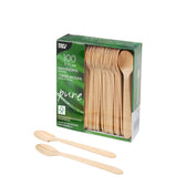 Koffielepel Papstar 110mm hout - afbeelding 4