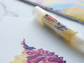 Olie-acrylblok edding 30010 A3 10 vel 300gr wit - afbeelding 9