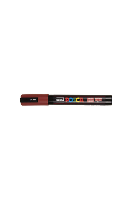 Paintmarker Uni POSCA PC5M M robijnrood