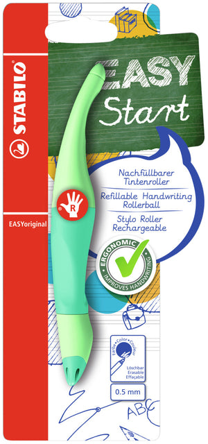Rollerpen STABILO Easyoriginal rechts M pa mint