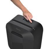 Papiervernietiger Fellowes LX25M 4x12mm zwart - afbeelding 6