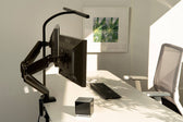 Bureaulamp Unilux Strata led tafelklem zwart - afbeelding 8