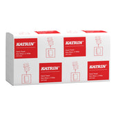 Handdoek Katrin 2laags 240x320mm 25x120 vel wit