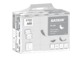 Handdoek Katrin Plus 3laags 203x320mm wit