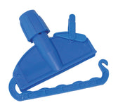 Mopklem blauw kunststof