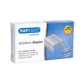 Nieten Rapesco Heavy Duty 923 8mm 1000st zilver