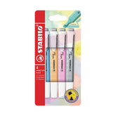 Markeerstift STABILO Swing cool 275/4 pastel ass