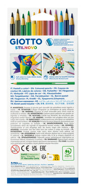 Kleurpotlood Giotto Stilnovo 12 kleuren - afbeelding 5