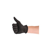 Handschoen CMT L soft nitril zwart - afbeelding 6
