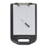Klembordkoffer MAUL breed A4 staand opbergvk PP zw - afbeelding 8