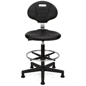 Werkstoel Euroseats Tarente Large zwart - afbeelding 3