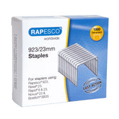 Nieten Rapesco Heavy Duty 923 23mm 1000st zilver